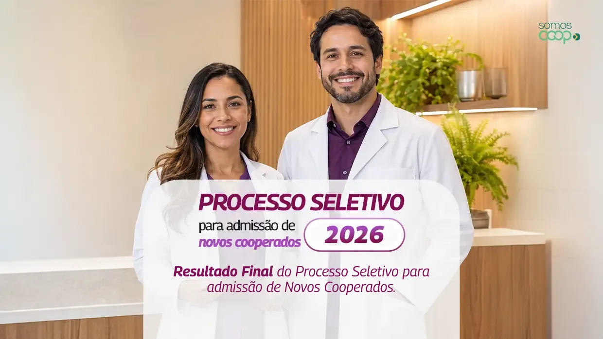 Candidatos selecionados no processo seletivo para novos Cooperados