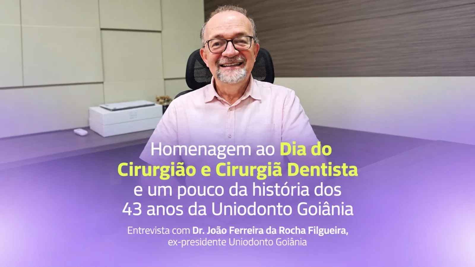 É tempo de celebrar quem cuida de sorrisos todos os dias. 🦷