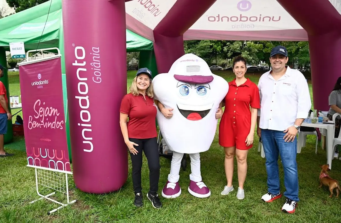 Os diretores Neirimar Norberto, Mayra Jubé e Fábio Prudente participaram do evento Mude1Hábito